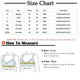 thumbnail image 2 of Azrian Womens Plus Size Bras,Women's Sexy Middle Aged And Elderly Thin Without Steel Ring Large Size And Comfortable Shoulder Strap With Pendant Accessories Bras 2023 Deals on Sale, 2 of 3