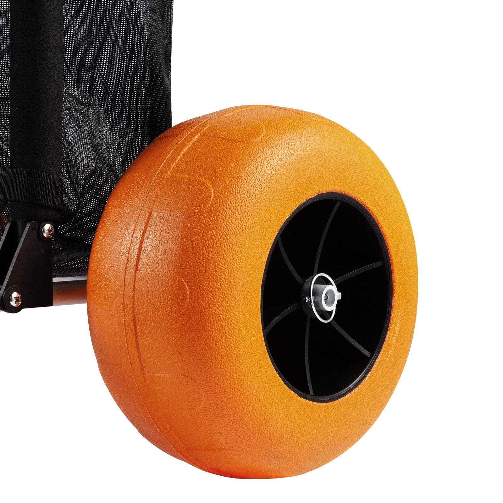 13 Inch Beach Balloon Wheels 2 Pack, Replacement Sand Tires with Free Air Pump for Kayak Dolly Canoe Cart Beach Buggy and Outdoor Gear Transport, Wide TPU Tires for Soft Sand, easy to use
