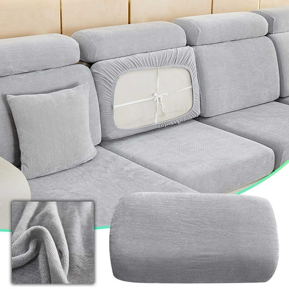 Dvkptbk Sofa Coussin Universel Recouvert de Cuir Sofa 2022, Résistant à l'Usure, Très Élastique, Antidérapant, Fibre Élastique, Protection Universelle Meubles Essentiels pour la Maison en Liquidation
