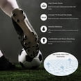 thumbnail image 4 of VEGCOO 6 Pairs Boys Soccer Socks – Knee-High, Breathable Black & White Sports Socks for Teens & Students, Long Athletic Socks for Soccer, 4 of 7