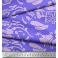 thumbnail image 2 of Soimoi Poly Georgette Fabric Flower Artistic Printed Craft Fabric by The Yard 42 Inch Wide, 2 of 3