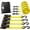 4PC, variant on 1" x 15' Ratchet Tie Down up to 1500lbs 6pk in Carry Bag, Cargo Straps