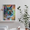 thumbnail image 2 of Cuadros Decorativos DIY pintura por número Kit gato Animal pintura acrílica oficina arte artesanía ornamento regalo Ehuebsd Nuevos Originales, 2 of 9
