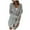 Grey, variant on Pisexur Long Sleeve Cardigan for Women Solid Color Cardigan Wool Sweater Pocket Recreational Tops Casual Long Open Front Cardigan Sweaters
