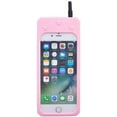 thumbnail image 2 of for iPhone 8 Plus Case Cute iPhone 7 Plus Case iPhone 6S Plus Case iPhone 6 Plus Case Retro Classic Cellular Phone Shaped Soft Silicone 3D Cartoon Cover Protector for iPhone 6+ 6S+ 7+ 8+ (Pink), 2 of 16