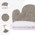 thumbnail image 5 of Soft Oven Mitts, Heat-Resistant Cooking Gloves, Thick Cotton Lining, Gripping for Baking, Kitchen Mitts Set of 2 Brown 10.2x7.5inch, 5 of 6