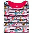 thumbnail image 2 of Chili Peppers Toddler Girls Long Sleeve Dorm Shirts, 2-Pack, Sizes 2T-4T, 2 of 3