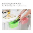 thumbnail image 3 of Plastic Hanging Trash Can Waste Bin for Kitchen Cabinet Door Organizing, 3 of 3