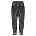thumbnail image 1 of YIZYIF Kids Girls Boys Shiny Metallic Trousers Gymnastics Athletic Harem Pants Jazz Hip Hop Dance Costume, 1 of 7