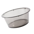 thumbnail image 4 of Large Transparent Laundry Basin Household Plastic Simple Thickened Washbasin Student Dormitory Plastic Basin Grey, 4 of 5