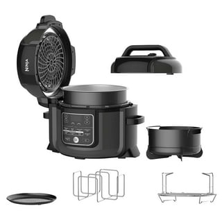 Open Box Ninja Foodi 14-in-1 6.5 QT Pressure Cooker Steam Fryer Smart Lid  OL501 - Black 