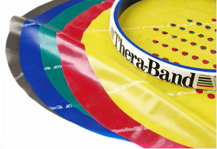 TheraBand Progressive Hand Trainer Refill, 6 Sheets, Red, Medium, Level 3
