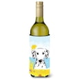 thumbnail image 1 of Caroline's Treasures BB2078LITERK Botella de vino de playa de verano dálmata Hugger Koozie, 750 ml, multicolor Caroline's Treasures BB2078LITERK, 1 of 1