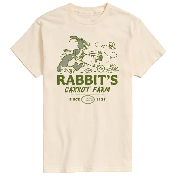 Winnie the Pooh - Rabbit's Carrot Farm - Men's Short Sleeve Graphic T-Shirt
