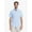 Coastal Blue, variant on Men's & Big Men's Short Sleeve Easy Care Stretch Poplin Shirt, Sizes S-3XL