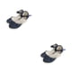 thumbnail image 1 of Sonducket Sandalias de punta cerrada con zapatos individuales casuales tejidos de cáñamo con bajo contenido de carbono y respetuosos con el Type6 NO6, 1 of 6