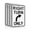 Black White, variant on Faittoo Right Turn Only Sign, 18 x 12 Engineer Grade Reflective Sheeting Rust Free Aluminum Sign