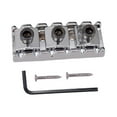 thumbnail image 2 of Tuerca de bloqueo de cuerda de sistema de puente de trémolo 43mm para guitarra eléctrica shamjiam Plata, 2 of 6