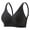 Black-02, variant on Women's Deep V Plunge Wireless Bra - Seamless No Underwire Push Up T-Shirt Bralette
