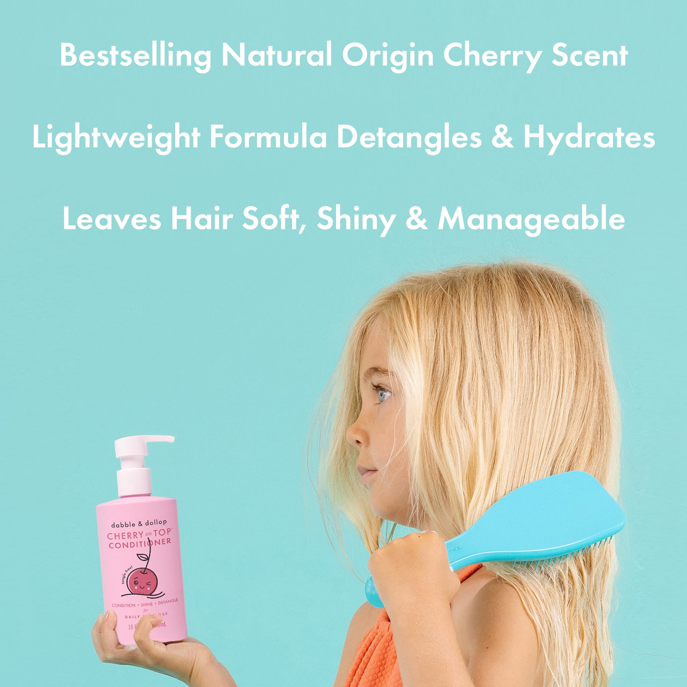 Dabble & Dollop Cherry on Top® Hair Conditioner, 10 fl oz