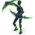 thumbnail image 5 of Ensemble de Figurines d'Action T13, Figurine d'Action Robot Titan 13 Imprimée en 3D Robo Articulée Argent, 5 of 5