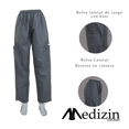 thumbnail image 2 of Pantalon Modelo Rosa Color Gris Oxford/Negro, 2 of 3
