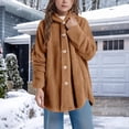 thumbnail image 4 of EnJoCho Kids Button Wearable Blanket Hoodie, Soft Fuzzy Fleece Loose Fit Outerwear, Cozy Warm Bed Jacket, Boys Girls Night Loungewear for Relaxing at Home and Cold Evening Wear, 4 of 8