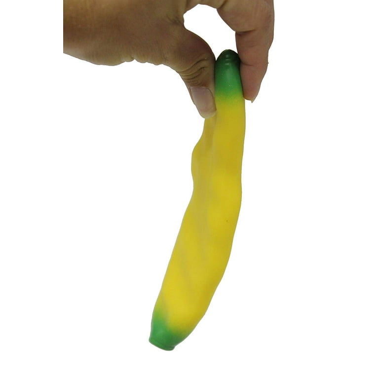 Brinquedo squish fidget toy banana de esticar 15 cm em Promoção na  Americanas