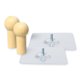thumbnail image 5 of Ganchos de madera para pared sin perforación, 2 piezas, adhesivo reutilizable, ideal para organizar espacios en clóset, baño o habitación, diseño en tono natural, resistente y fácil de instalar., 5 of 6