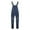 Dark Blue, variant on Mens Pants Denim Bib Overalls, Multiple Pockets Adjustable Straps Workwear Overalls, Durable Comfortable Casual Cargo Trousers
