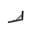 1PCS Black A23, variant on 2026 NEW Folding Shelf Brackets, 8" Black Collapsible L Brackets Wall Mounted for Garage Shelves, Heavy Duty Steel Support 300 lbs