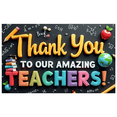 thumbnail image 5 of Educational Theme Teacher Appreciation Colorful Design Thank You Banner for School Events Teacher Appreciation Day Classroom Decoration, 5 of 7