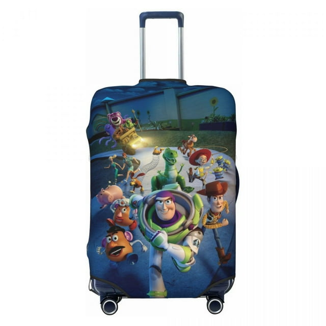 Custom Toy Story 4 Aliens 3685 Luggage Cover Elastic Travel Suitcase Protective Covers Fits 18-32 Inch