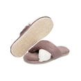 thumbnail image 4 of FLORATA Women Thong Home Slippers Plush Flip-Flops Soft Non Slip Fashion Indoor House Spa Fur Slipper Fluffy Slide Shoes, 4 of 8