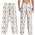 thumbnail image 3 of PISONIC Funny Mens Pajama Pants Lounge Men's Pajama Bottoms Soft Sleep Pants With Pockets Drawstring, 3 of 7