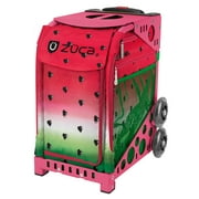 Zuca 18" Sport Watermelon Dew Bag with Flashing Wheels (Pink Frame)