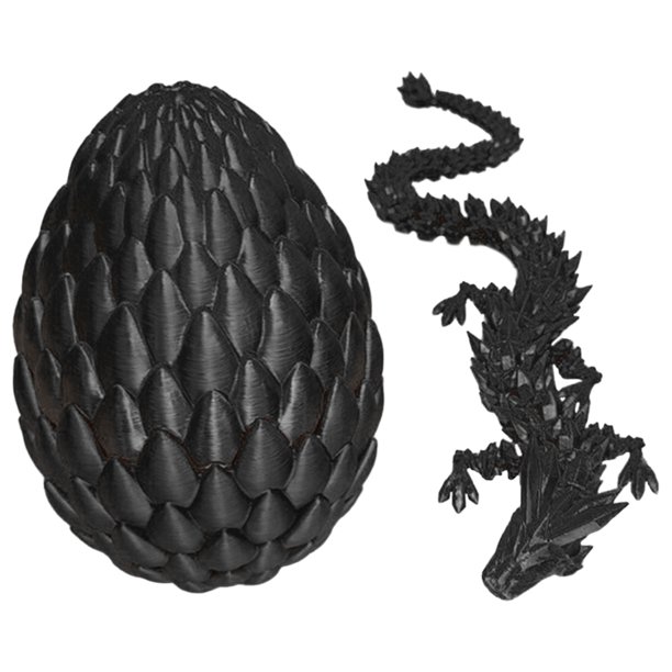 16 5/12 en Escritorio Ejecutivo Dragón Cristal Impresos 3D Juguete Articulado