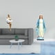 thumbnail image 2 of Figura De Resina De Chica Nube Estética, Estatua De Personaje De Arte Abstracto, Decoración Creativa, Adorno Religioso De La Virgen María Y Jesús, Escultura Católica, Para Dormitorio,, 2 of 8