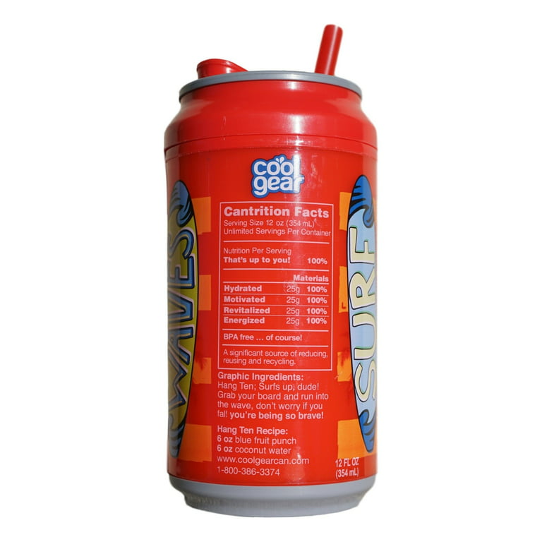COOL GEAR 4-Pack 12 oz Stainless Steel Kona Triple Insulated