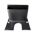 thumbnail image 1 of Space - Saving Wall - Mounted Hair Dryer Storage Rack with Two Grids for Bathrooms, 1 of 3