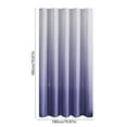 thumbnail image 3 of Waterproof Gradient Polyester Shower Curtain with Stainless Steel Eyelets – 70x70in Bathroom Curtain for Humidity Control and Easy Care, 3 of 8