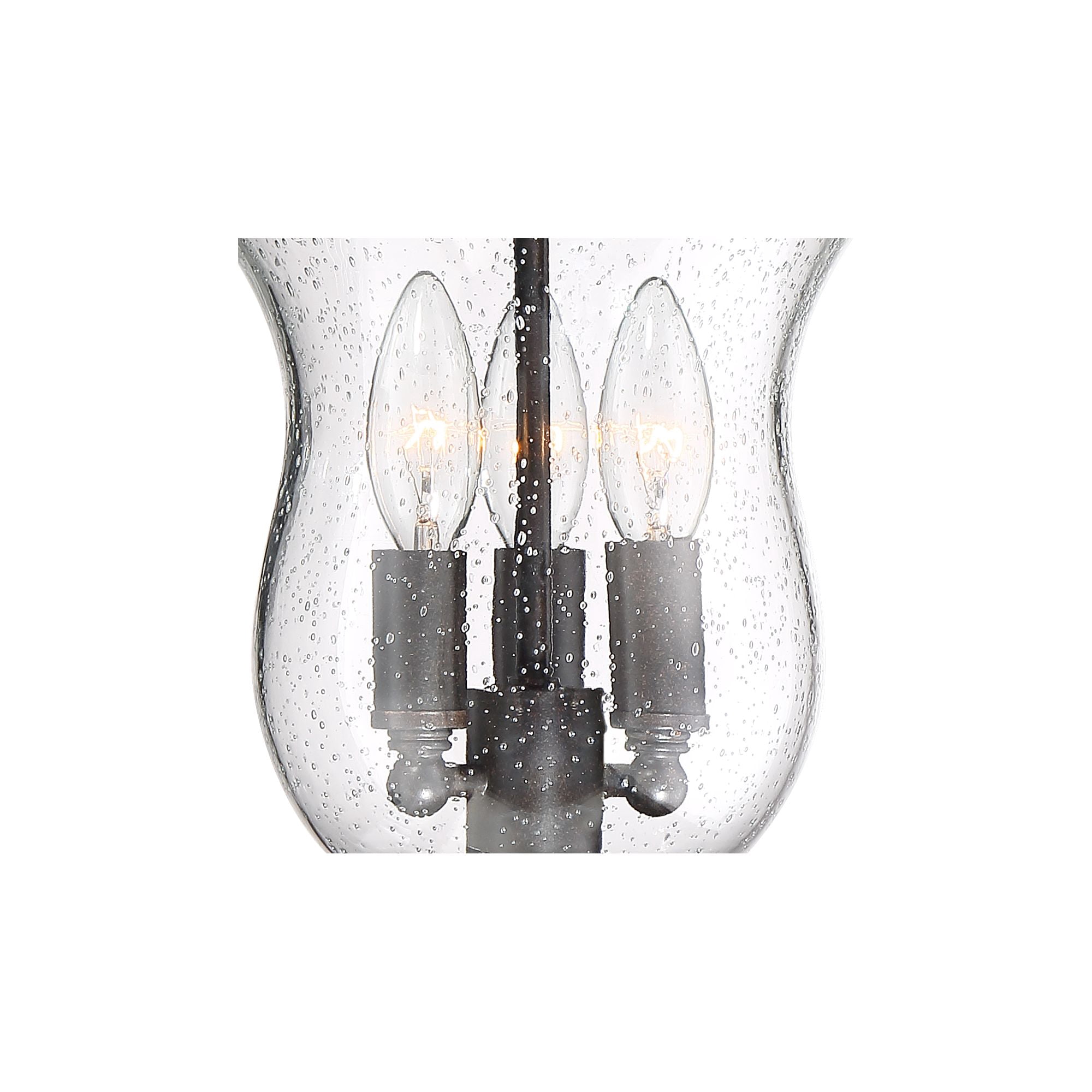 Franklin Iron Works Carriage Vintage Outdoor Wall Light Fixture Bronze LED 22" Clear Seedy Glass for Post Exterior Barn Deck House Porch Yard Patio