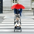 thumbnail image 4 of Ganfancp Umbrella Stroller, Adjustable Sun Shade Parasol, Foldable Travel Umbrella, Easy Clamp Attachment, Outdoor Protection, Pram Wheelchair Beach Use, Lightweight Design, 4 of 7