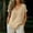 *Beige, variant on ClodeEU Women's Linen Blend Short Sleeve Loose Fit Top,Casual Loose Trendy Blouse Beige,Womens Plus XXXXXL