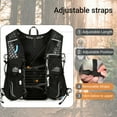 thumbnail image 6 of Lightweight Hiking Cycling Hydration Backpack, Running Water Bladder Pack with Water Bottle Holder for Outdoor Sports, 6 of 13