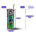 thumbnail image 3 of Termo Tumbler 20oz SVART Stich Oogie Halloween Tipo Inflado Md2, 3 of 5