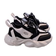 thumbnail image 2 of Lixiuxyad Girls Platform Sneakers Lightweight Athletic Shoes Non Slip Sole Fashion Casual Walking Shoes For Teen Girls Running Lace-up Sneakers Sizes 10.5(Little Kid 4-4.5 Years), 2 of 4