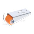 thumbnail image 2 of USHOBE 4Ud Soporte Inferior Puerta Madera Riel Deslizante Rodamientos Suaves Adaptables, 2 of 8