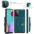 thumbnail image 6 of Case for Samsung Galaxy A33 5G, Detachable Magnetic Wallet Credit Card Slot Kickstand Cover Support Wireless Charging Compatible with Samsung Galaxy A33 5G (Blue), 6 of 17