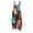 Pink, variant on EANJE Halloween Rompers for Women Wide Leg Adjustable Gothic Skull Floral Print Overalls Sleeveless Womens Romper Straps Jumpsuit Plus Size Bib Overalls Winter Clothing Pink XL